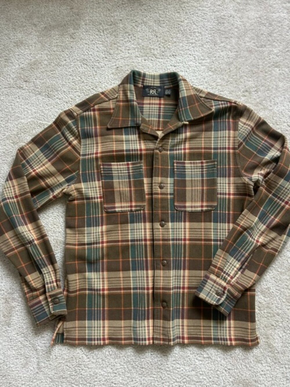 Double RL Corded Overshirt